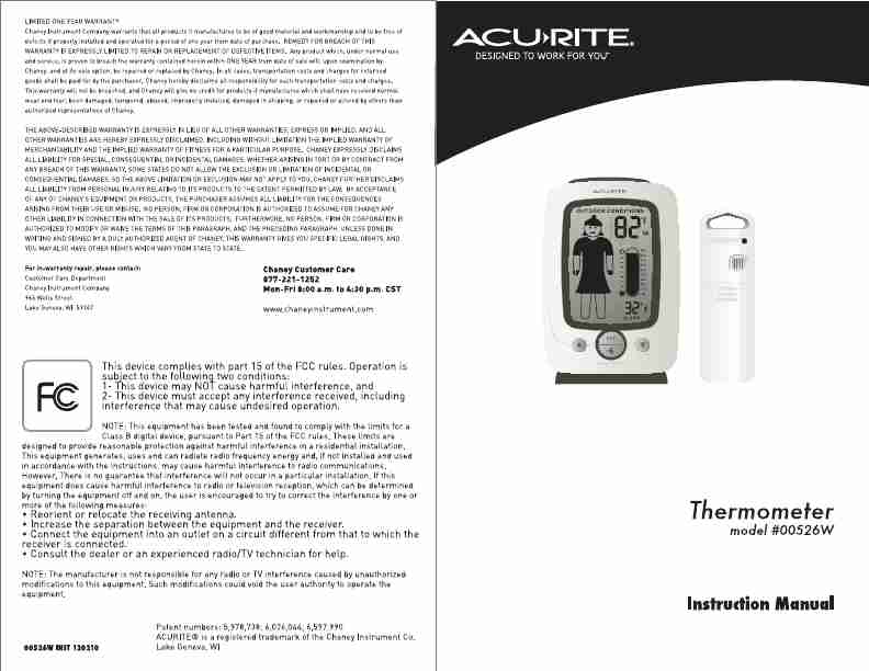 Acu-Rite Thermometer 00526W-page_pdf